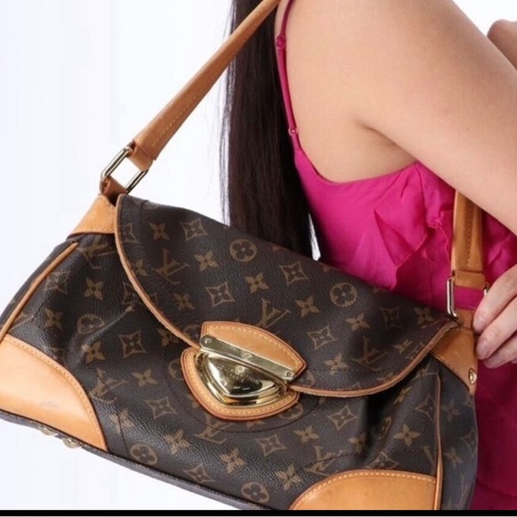 LOUIS VUITTON MM BEVERLY BAG with dust bag - Picture 3 of 12